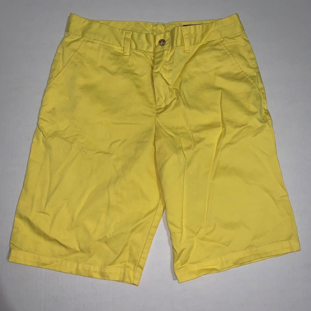 Polo Ralph Lauren Mens Yellow Chino Shorts 30 Waist 11 Inseam